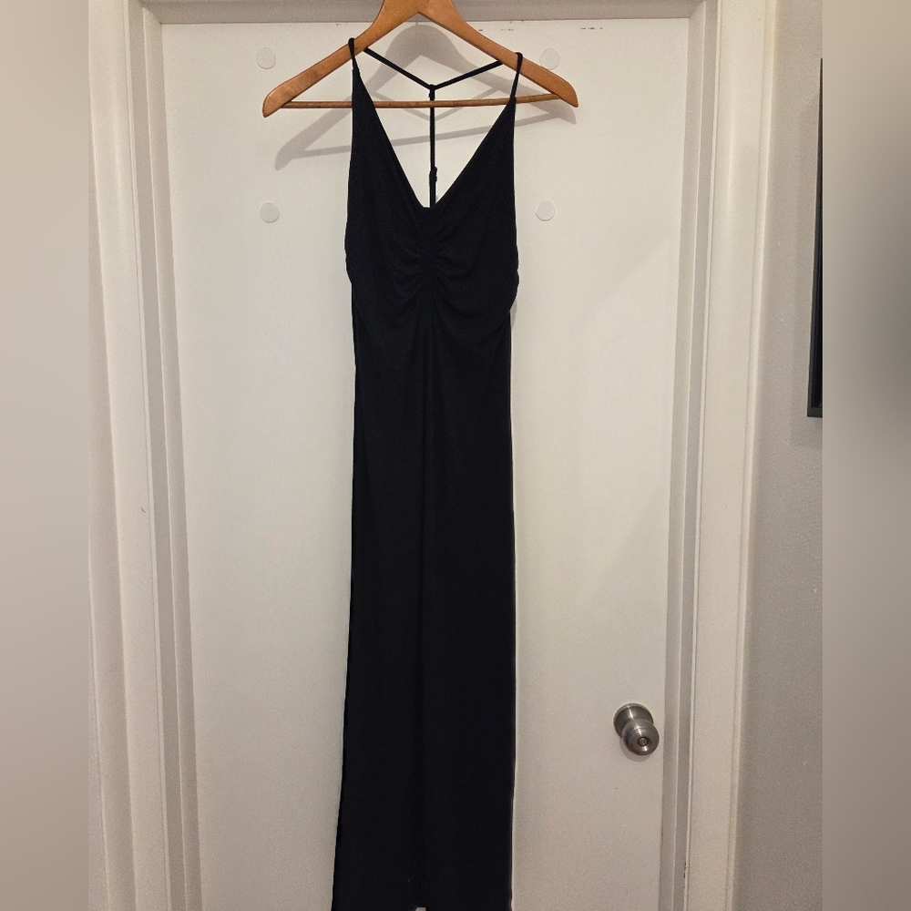 Z Supply Black Maxi Slip Dress Small